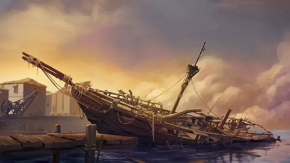 The Trojan Ship